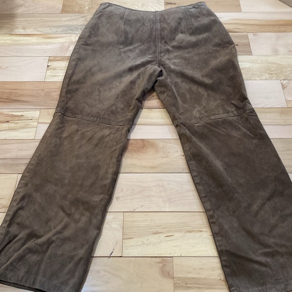 Vintage Brown Suede Pants - Picture 7 of 17